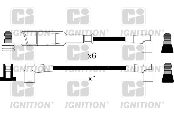 QUINTON HAZELL Комплект проводов зажигания XC462